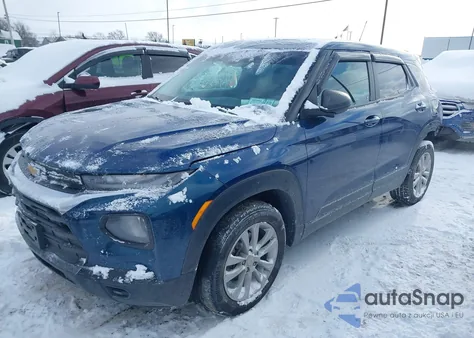 2021 Chevrolet Trailblazer Fwd Ls from USA, damaged, VIN KL79MMS20MB019138
